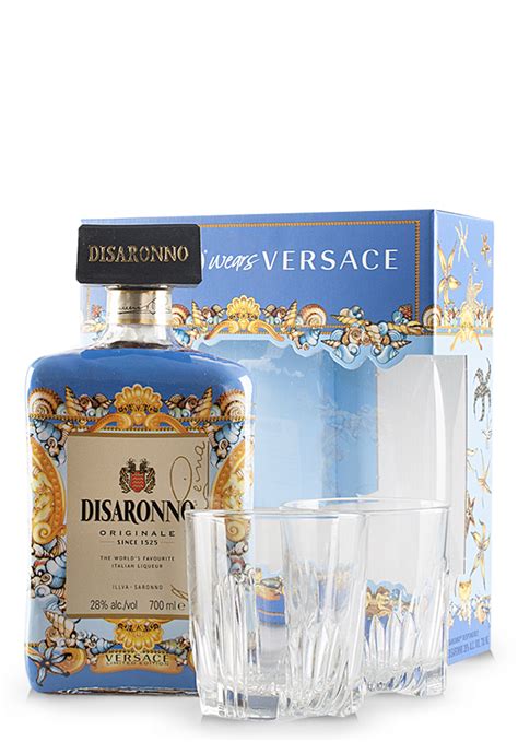 versace disaronno gift set|Disaronno Versace Limited Edition Amaretto with Glasses.